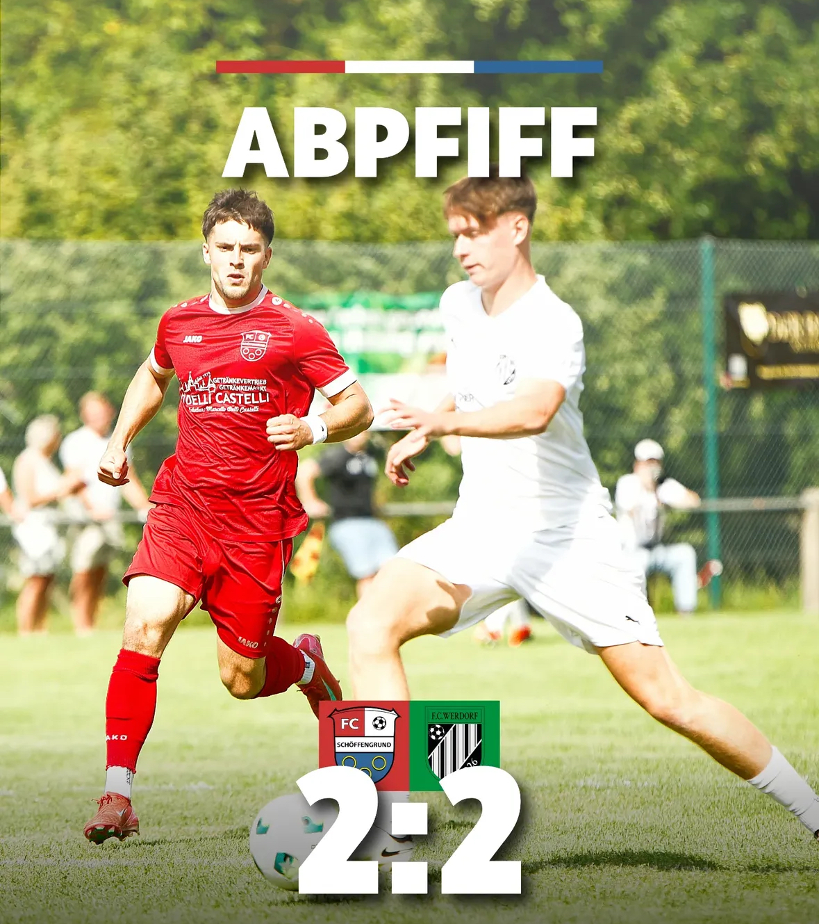 Spendenbox Heimspiel Senioren gegen FC Werdorf<br>