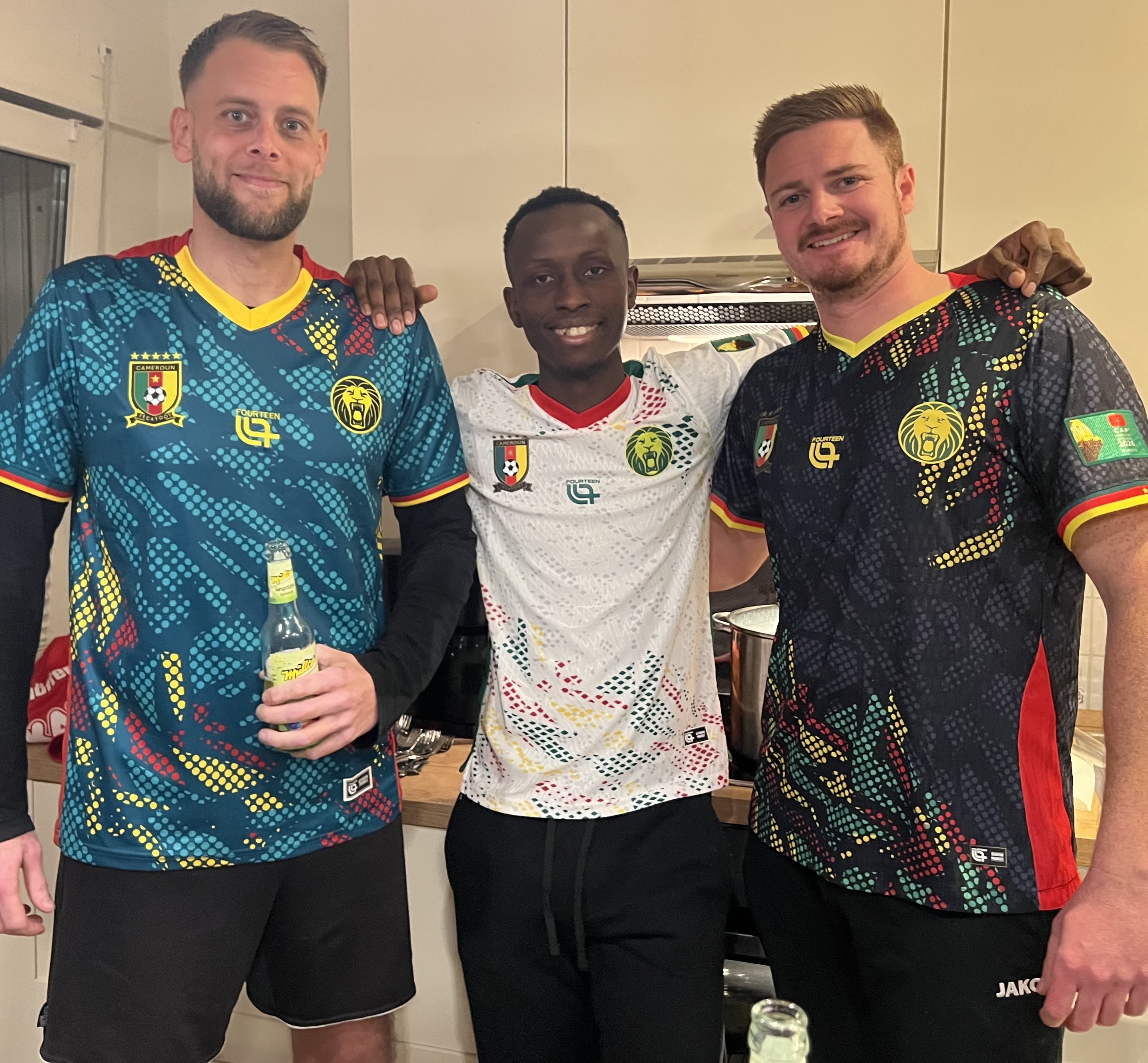 Kamerun - Spielersitzung<br>