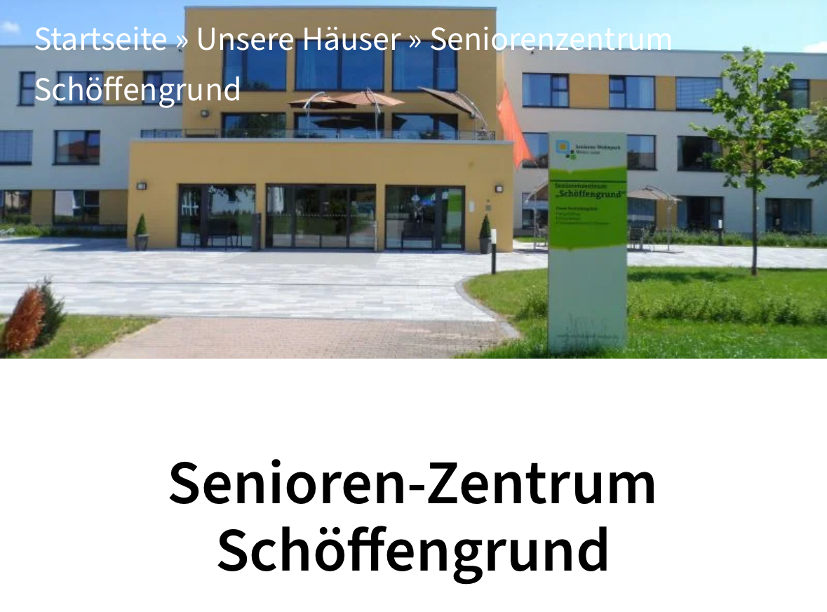 Senioren- Zentrum Schöffengrund<br>