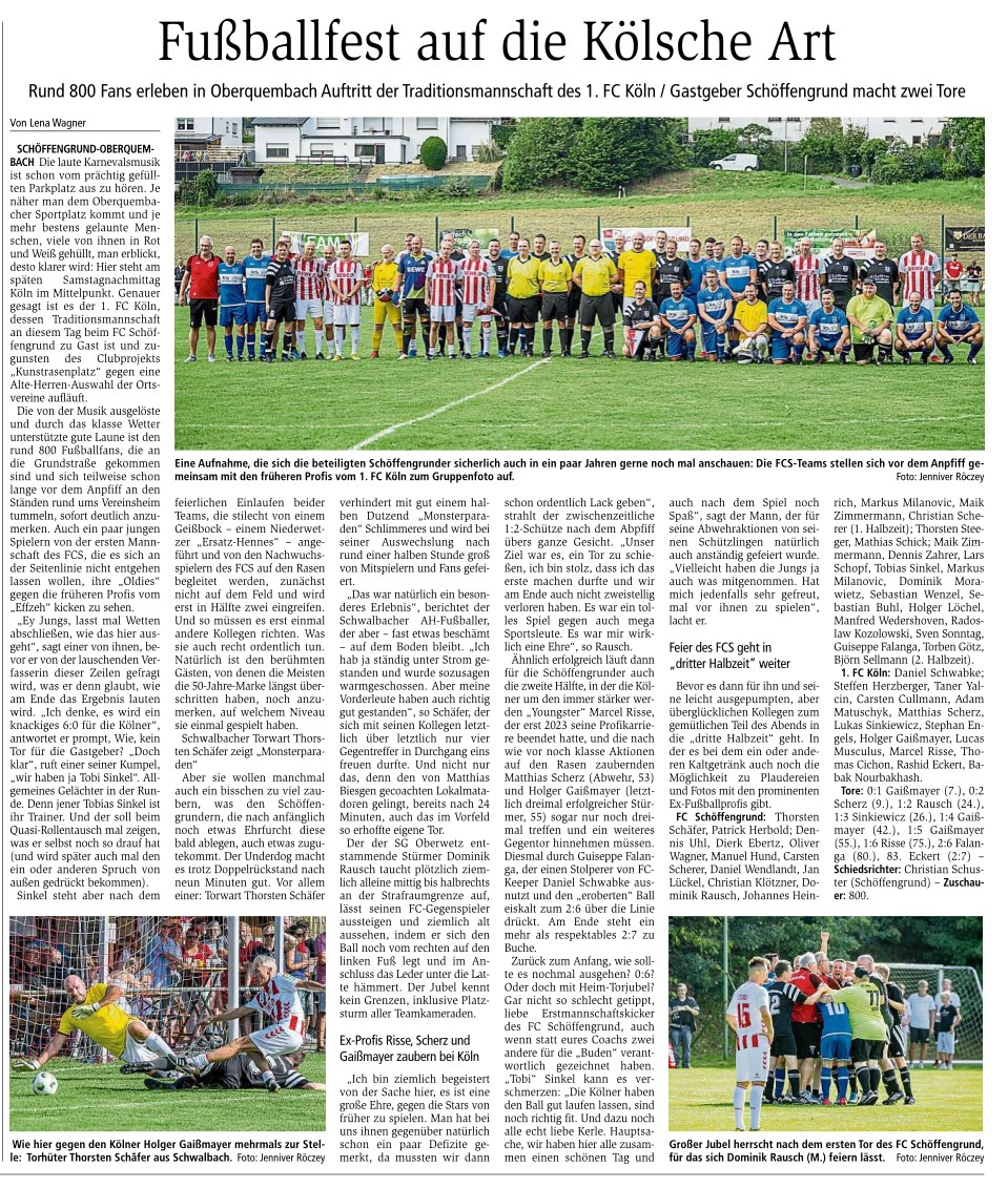 800 Zuschauer kommen nach Schöffengrund!